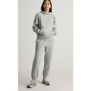 Quince Heather Gray Heavyweight Boyfriend Sweatpants